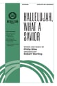 Hallelujah, What a Savior SATB choral sheet music cover